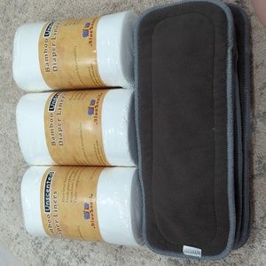 Babamoo diaper liners and Alva baby inserts